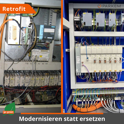 Warum ersetzen, wenn modernisiert werden kann? Warum ersetzen, wenn modernisiert werden kann?