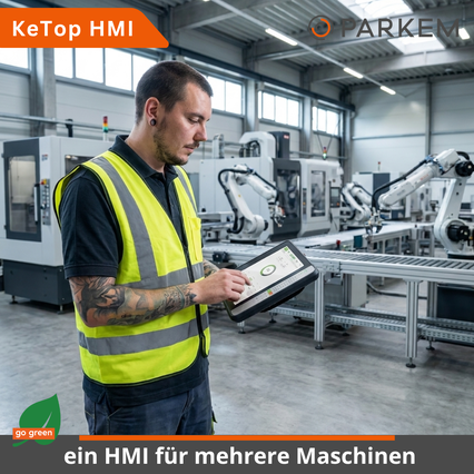 Ein einziges HMI für mehrere Maschinen – ohne Kompromisse bei Safety Ein einziges HMI für mehrere Maschinen – ohne Kompromisse bei Safety